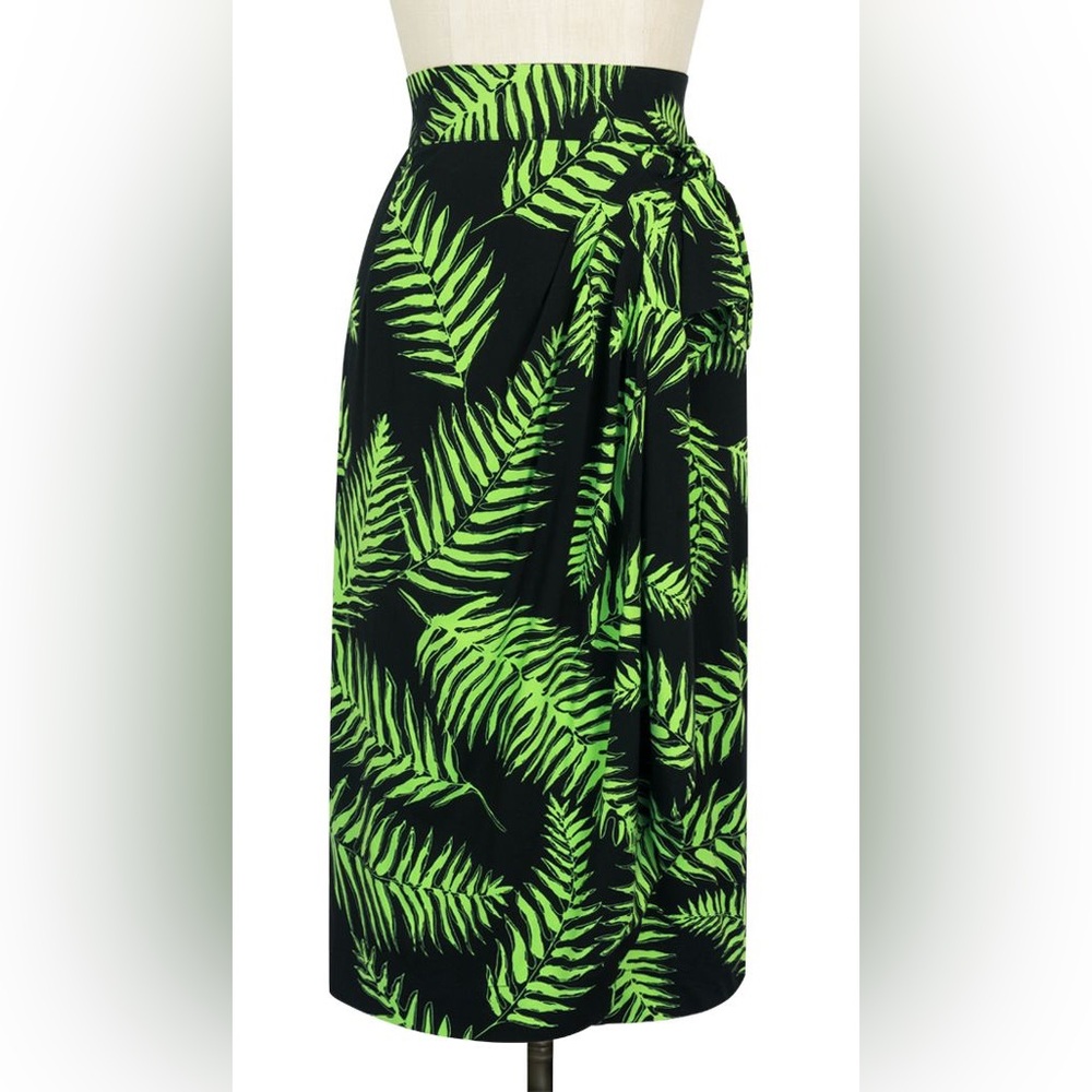 Trashy Diva Psychedelic Ferns Sarong Skirt.